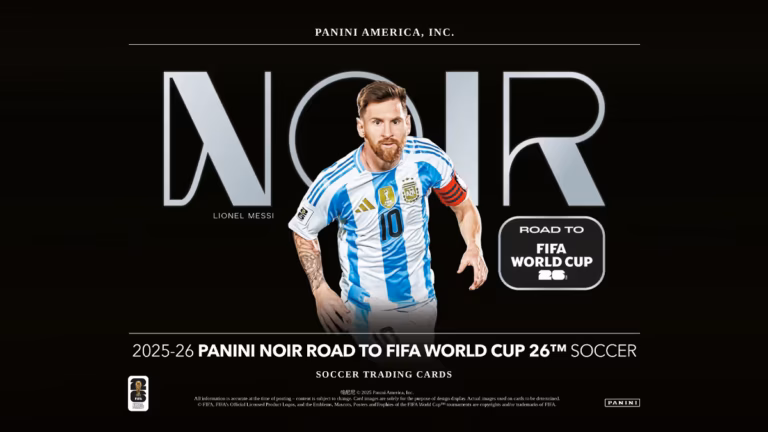 2025-26 PANINI Noir Road to FIFA World Cup 2026 Soccer Cards - Header