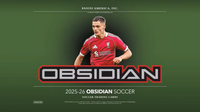 2025-26 PANINI Obsidian Soccer Cards - Header