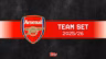 2025-26 TOPPS Arsenal FC Team Set Soccer Cards - Header