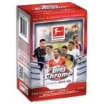 2025-26 TOPPS Chrome Bundesliga Soccer Cards Blaster Box