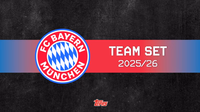 2025-26 TOPPS FC Bayern München Team Set Soccer Cards - Header