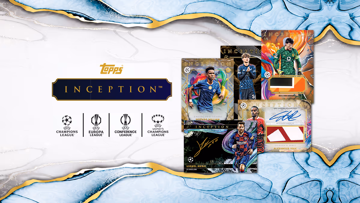 2025-26 TOPPS Inception UEFA Club Competitions Soccer Cards - Header
