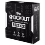 2025-26 TOPPS Knockout UEFA Club Competitions Soccer Cards Box