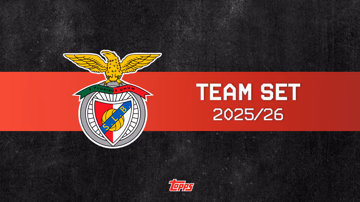 2025-26 TOPPS SL Benfica Team Set Soccer Cards - Header