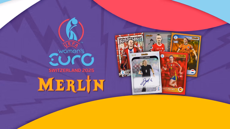 2025 TOPPS Merlin UEFA Women's Euro Soccer Cards - Header