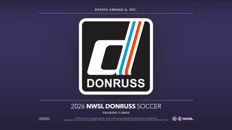 2026 PANINI Donruss NWSL Soccer Cards - Header
