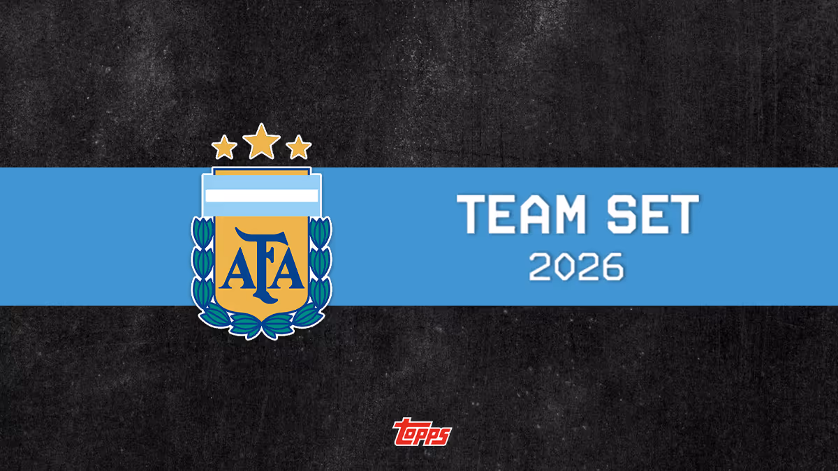 2026 TOPPS Argentina Team Set Soccer Cards - Header