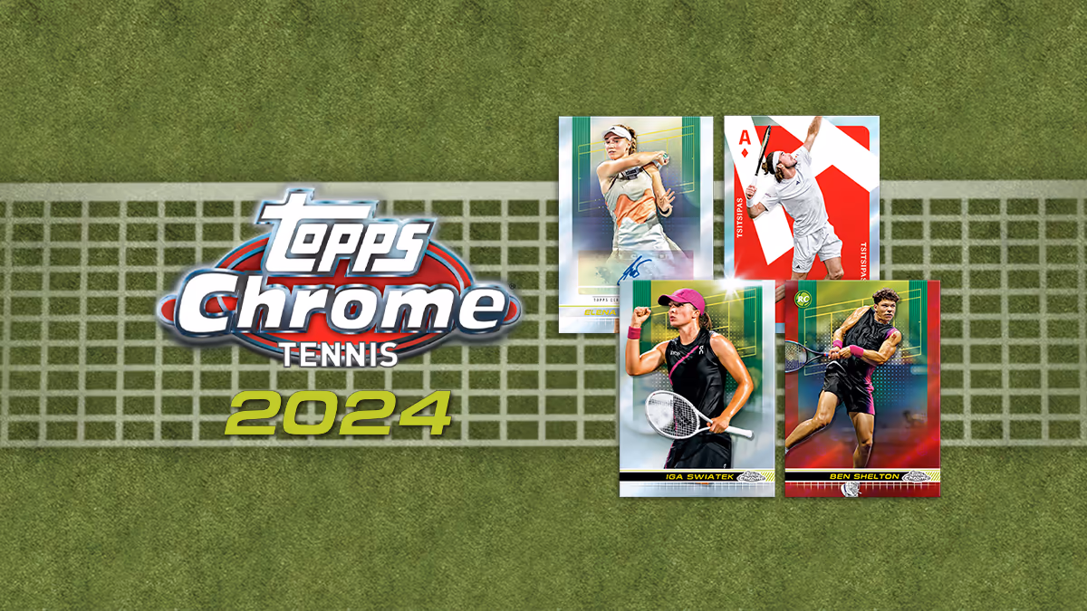 2024 TOPPS Chrome Tennis Cards - Header