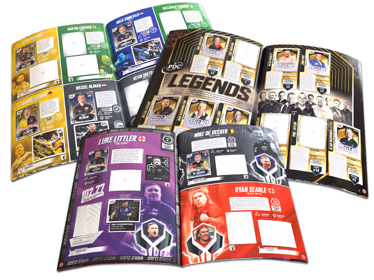 PANINI PDC World Darts Championship 2025/26 Sticker - panini pdc world darts championship 2025 26 album preview