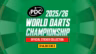 PANINI PDC World Darts Championship 2025/26 Sticker - Header