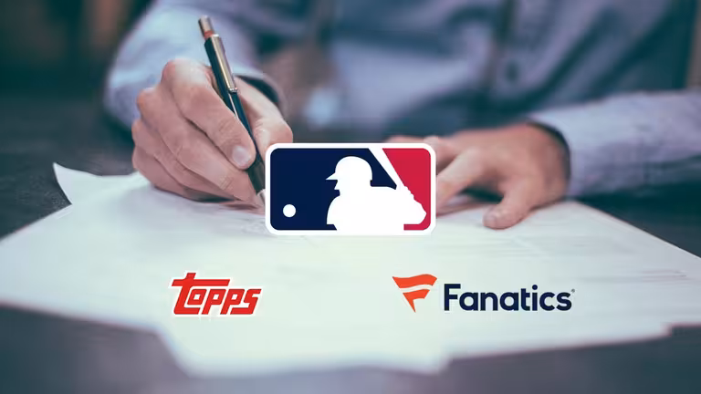 MLB License Deal Topps Fanatics - Header