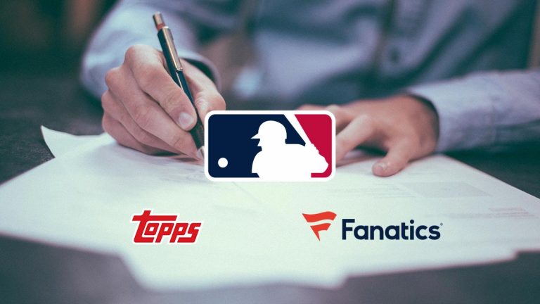 MLB License Deal Topps Fanatics - Header